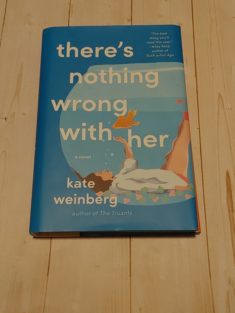 There Is Nothing Wrong With Her Adult Novel Fiction Book By Kate Weinberg